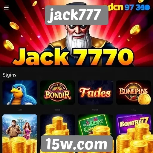 Análise da variedade de jogos disponíveis no jack777